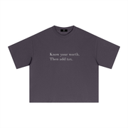 Add Tax Boxy Tee